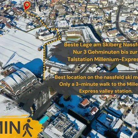 Ferienwohnung Nassfeld - Skidepot Inklusive *