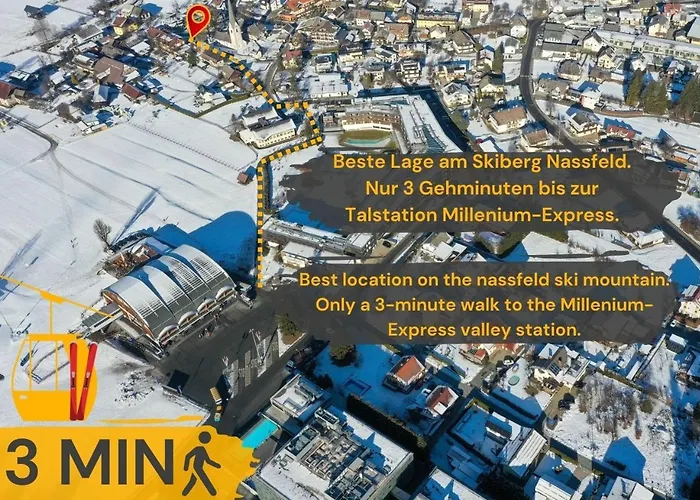 Ferienwohnung Nassfeld - Badestrand Inklusive *