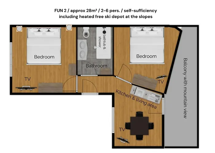 Ferienwohnung Nassfeld - Badestrand Inklusive Apartament *