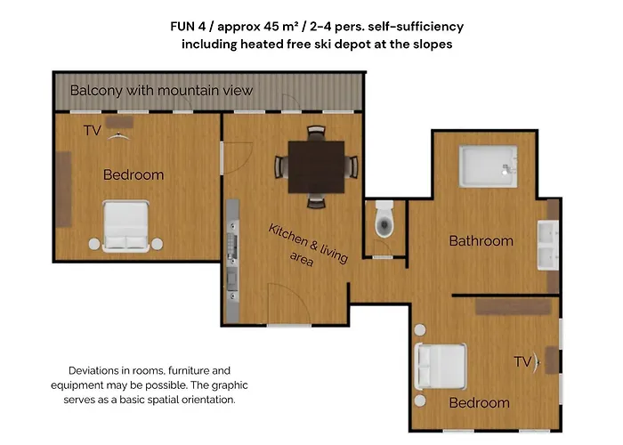 Apartament Ferienwohnung Nassfeld - Badestrand Inklusive *